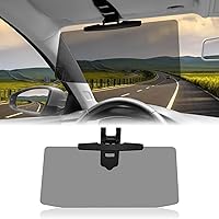 Vista 1 de Visera solar para automóvil, extensor universal de visera polarizada antirreflejos, 72.5% de tasa de bloqueo de luz fuerte, protege
