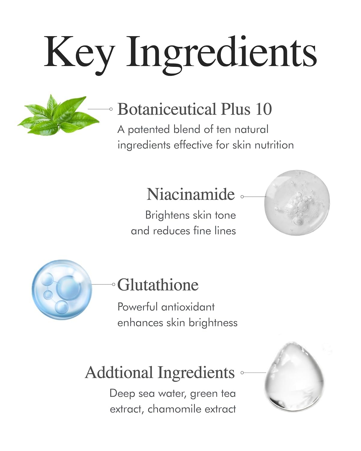 9 wishes VB Ultimate Tone-Up Cream (1.7 Fl. Oz.) - Ideal Makeup Primer, Hydrating Face Moisturizer with Niacinamide and Glutathione, Anti-Wrinkle, Reduce Fine Lines - Image 4