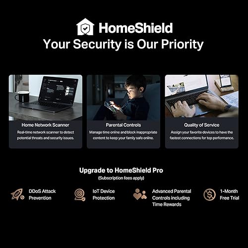 Miniatura 17 de TP-Link Enrutador WiFi 7 Tri-Band BE9300 (Archer BE550) - 6 flujos, puertos completos de 2.5G con 6 antenas internas, hasta 2000 pies cuadrados