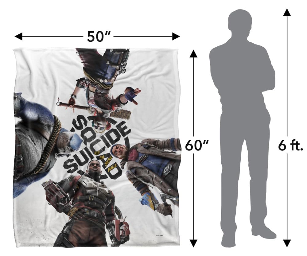 Image secondaire de Couverture Ultra Douce SUICIDE SQUAD : Kill The Justice League - 152 x 127 cm