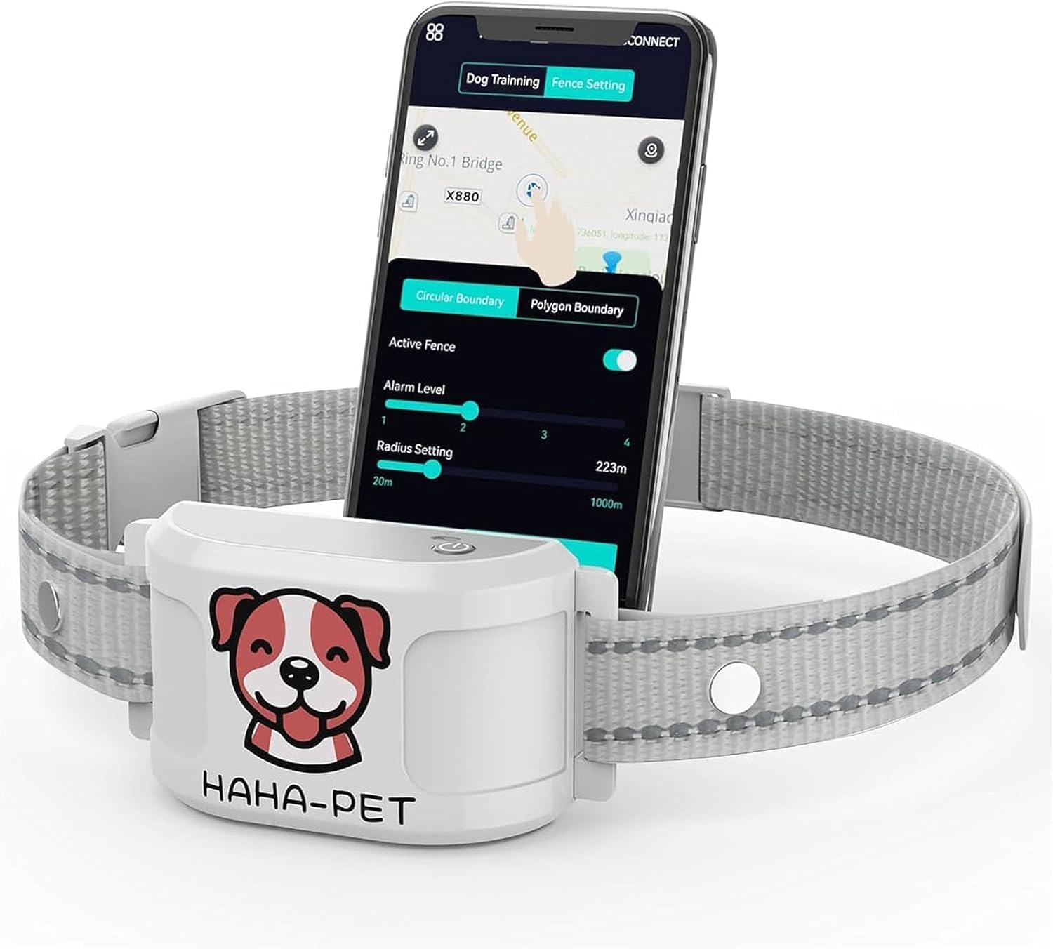 GPS Wireless Dog Fence System for Dogs Outdoor Use, No Subscription