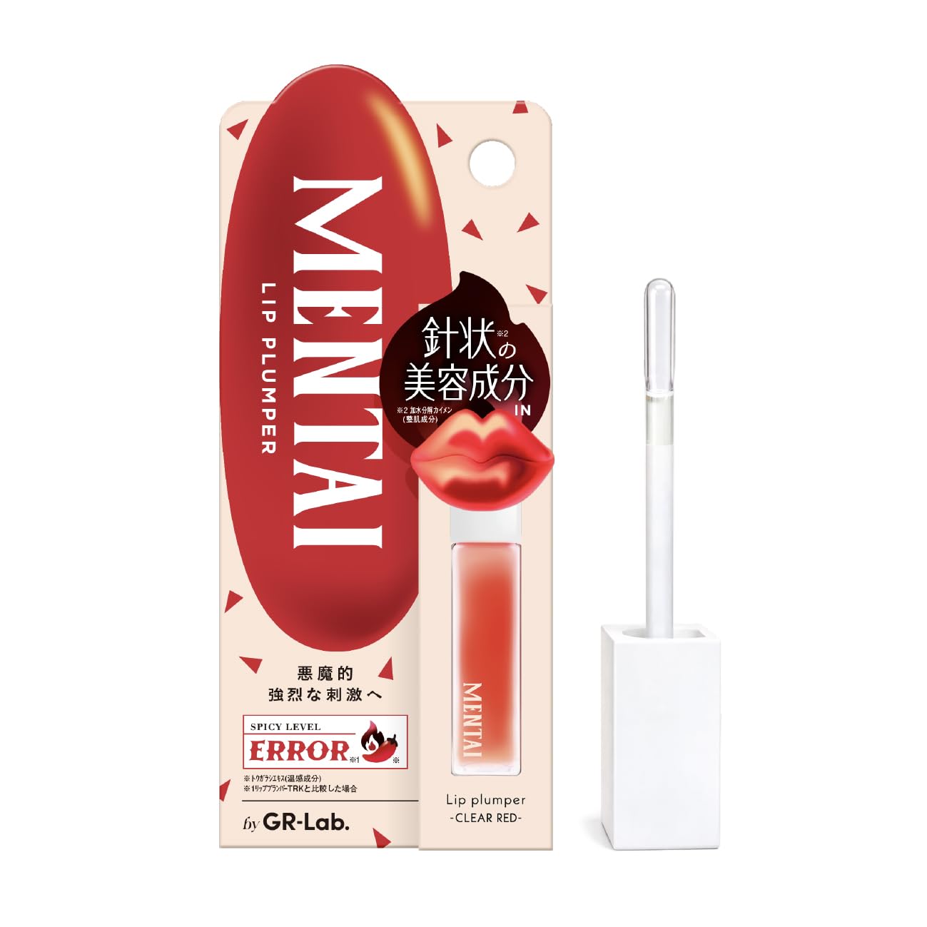 Amazon | MENTAI リッププランパー 6mL (針状美容成分IN) リップ