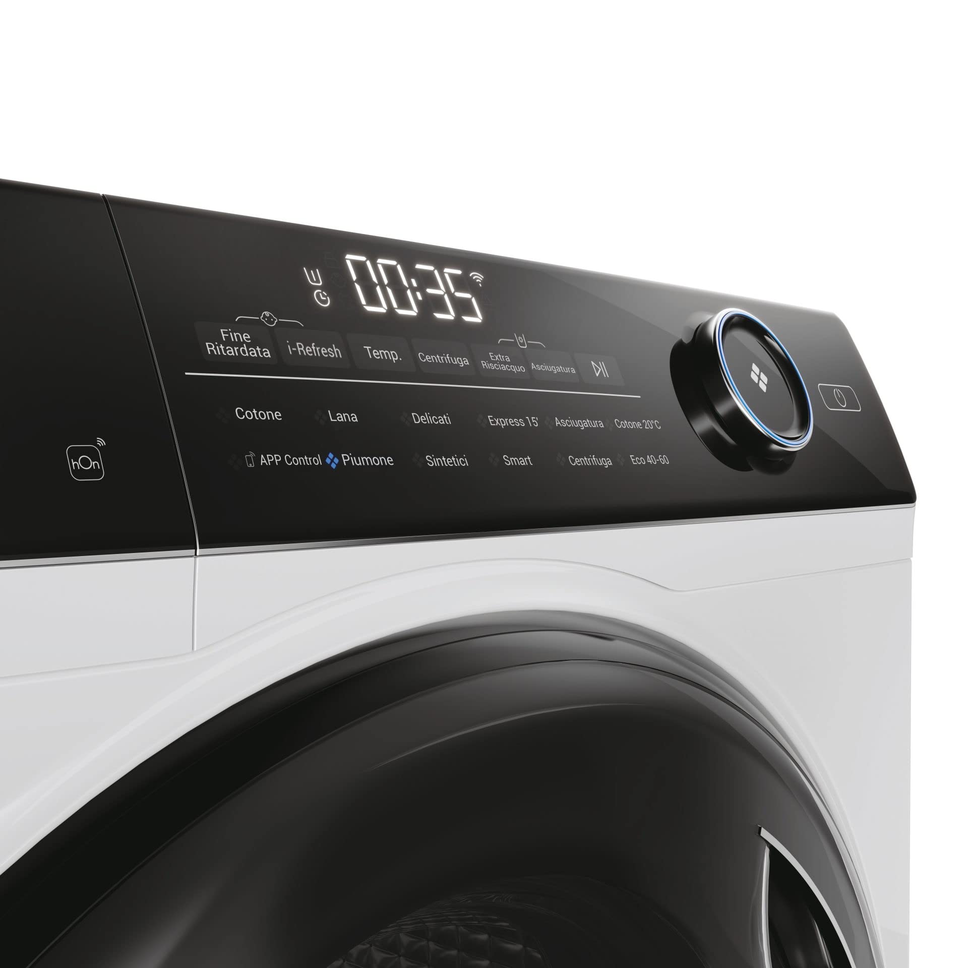 Haier I-Pro Serie 5 Lavasciuga 10+6 Kg, Libera Installazione, Carica Frontale, 1400 Giri, Classe A, Trattamento Antibatterico, Rilevamento Carico, Vapore, AxLxP 85x59,5x53, Bianca - HWD100-B14959UIT