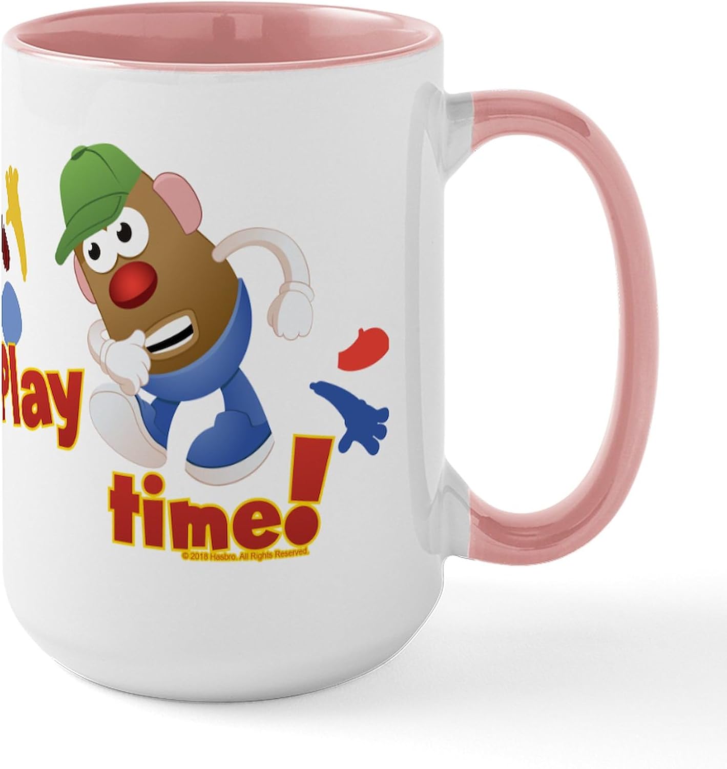 CafePress Mr. Potato Head Play Time 15 Oz Ceramic Large Mug 15 oz (444 ml) Ceramic Coffee Mug