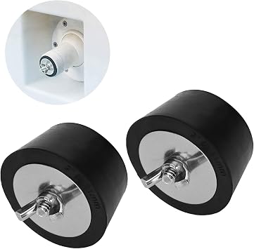 2PCS Pool Plugs, 2in Rubber Drain Plug, Pipe Plug | Pool Return Plug | Pool Winterizing Plugs | Floor Drain Plug | Pool Return Winter Plug for Swimming Pool Spa Pipework