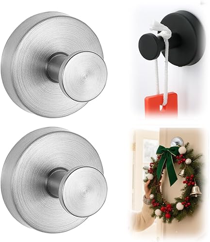 Miniatura 8 de Ganchos de ventosa para coronas en vidrio, ganchos de corona para puertas delanteras, ganchos para toallas para baños, modelo de soporte para