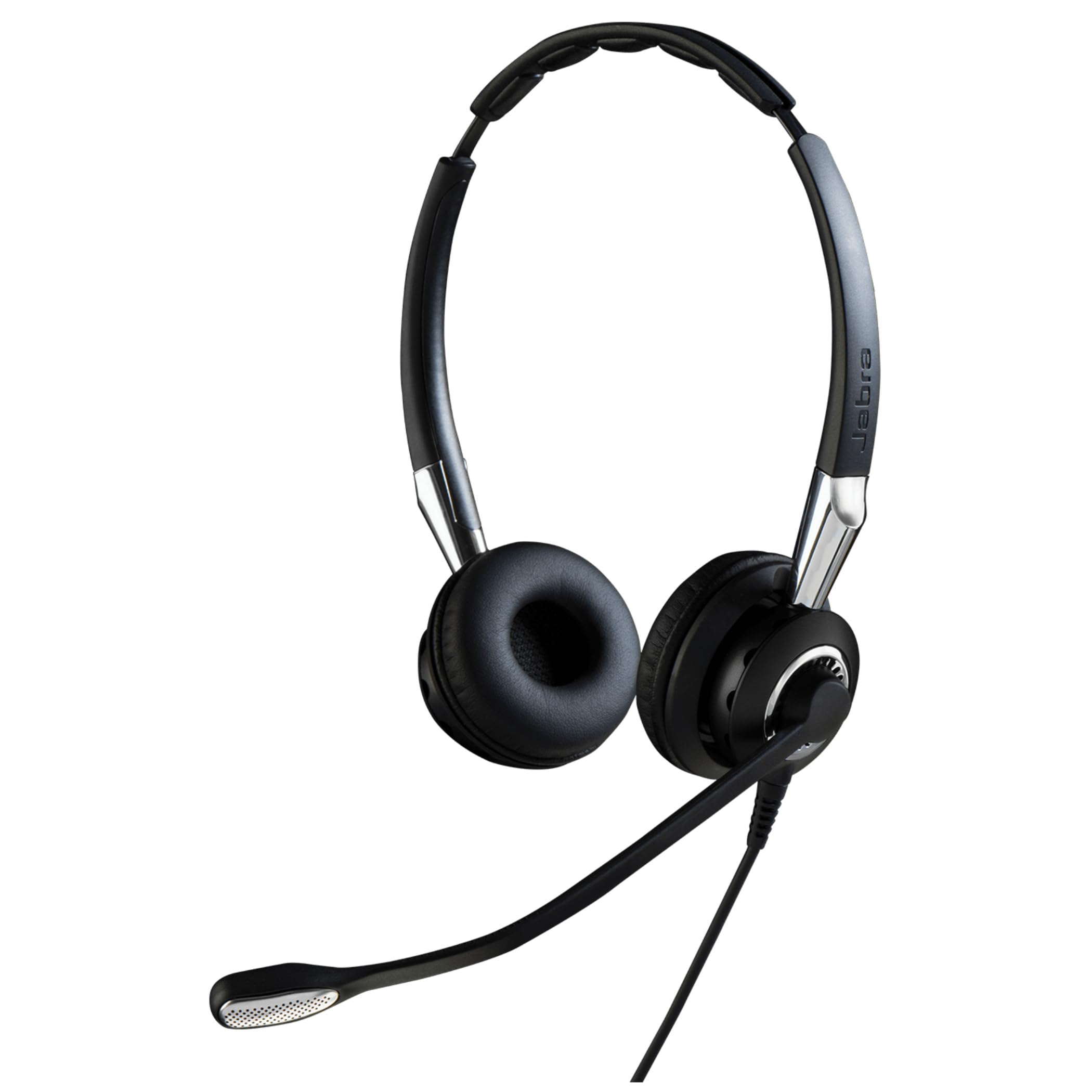 Jabra BIZ™ 2400 II Duo NOUVELLE GENERATION - Perche micro Flex micro 82 E-STD, Antibruit