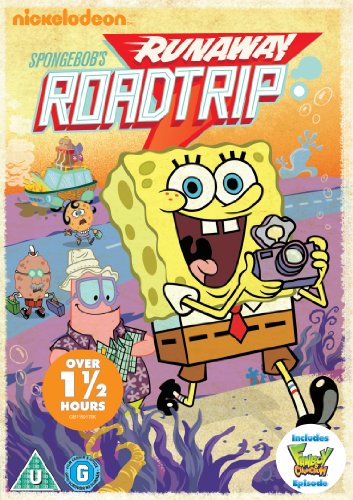 Spongebob's Runaway Roadtrip Bob Esponja DVD para ver dibujos sin internet 3