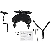 Vista 6 de Tabla universal 2 en 1 para cochecito, tabla para cochecito con asiento desmontable, soporta niños de hasta 44 libras