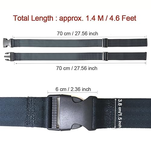 Miniatura 2 de ZARPMA Cinturón de seguridad de 2 puntos para bebé, arnés de seguridad para niños y niños, correa segura para cochecito, silla alta, silla de bebé,