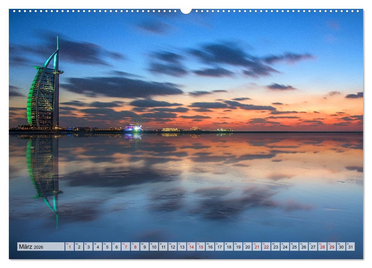 Metropolen - Weltstädte im magischen Licht (hochwertiger Premium Wandkalender 2026 DIN A2 quer), Kunstdruck in Hochglanz: Atmosphärische Fotografien ... zur Blauen Stunde (CALVENDO Orte)