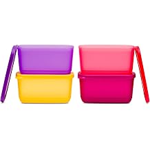 Tupperware 4 Pc Rectangular 210 Ml Fridge Containers Cubix