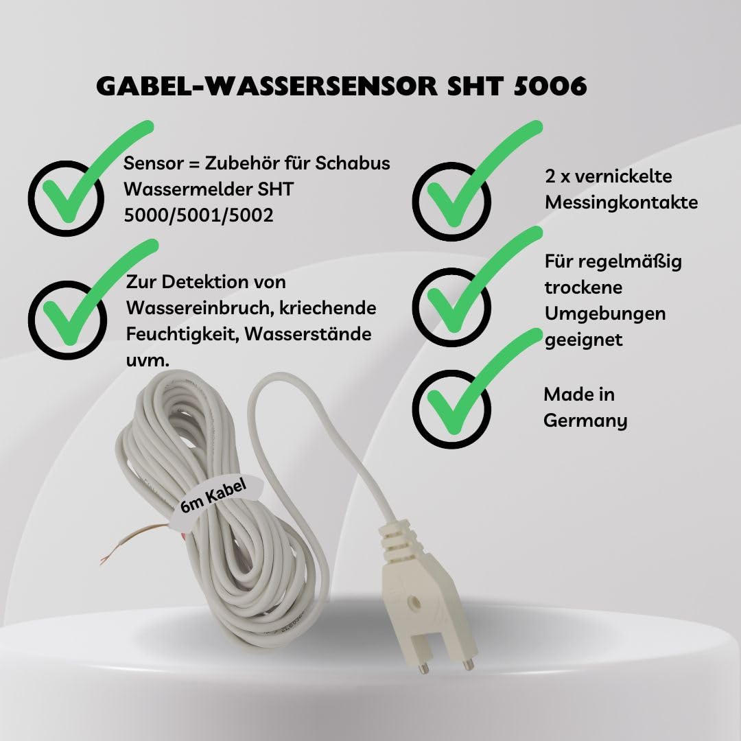 Schabus 300745 SHT 5006 - Sensor de Agua