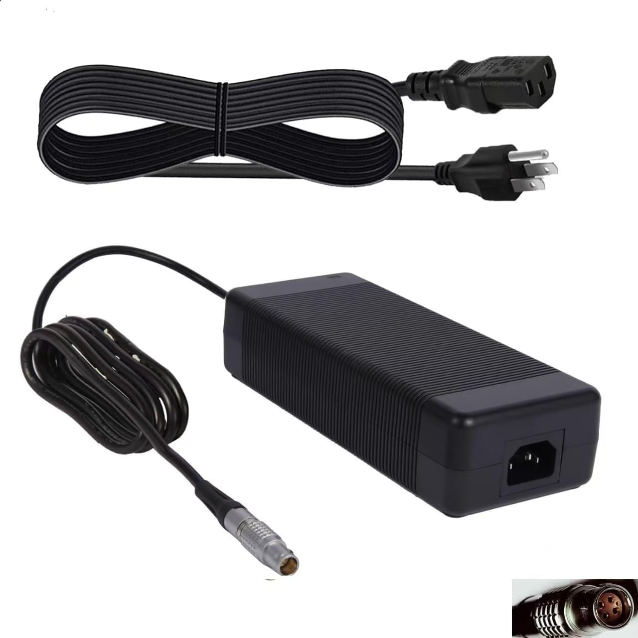AC DC Power Supply Adapter 16V 10A 6 Pin Female AC/DC Power Supply Adapter Charger for RED Epic Scarlet DSMC2 Gemini MONSTRO Helium V-Raptor Komodo-X Camera