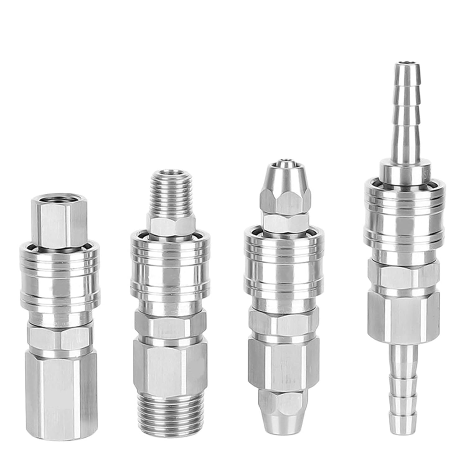 304 stainless steel C-type self-locking quick air pipe joint pneumatic air compressor accessories air pump PM PH PP PF SM SH30(PP30)