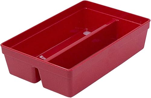 Miniatura 1 de Glad Bandeja de almacenamiento de cajones de plástico, contenedor organizador resistente para el hogar, cocina, baño, dormitorio, oficina  pies