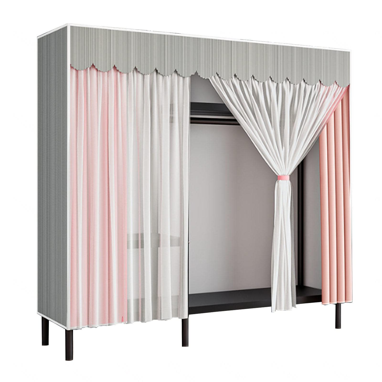 Placard à vêtements tissu 125cm pour remédier au manque de rangement de chambre