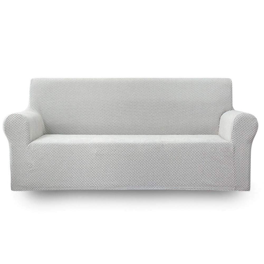 Buy NICEEC Sofa Slipcover Ivory Sofa Full Cover TwoTone 1 Piece Easy