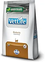 Vet Life Ração Farmina Diabetic Para Gatos Adultos Diabéticos - 2Kg