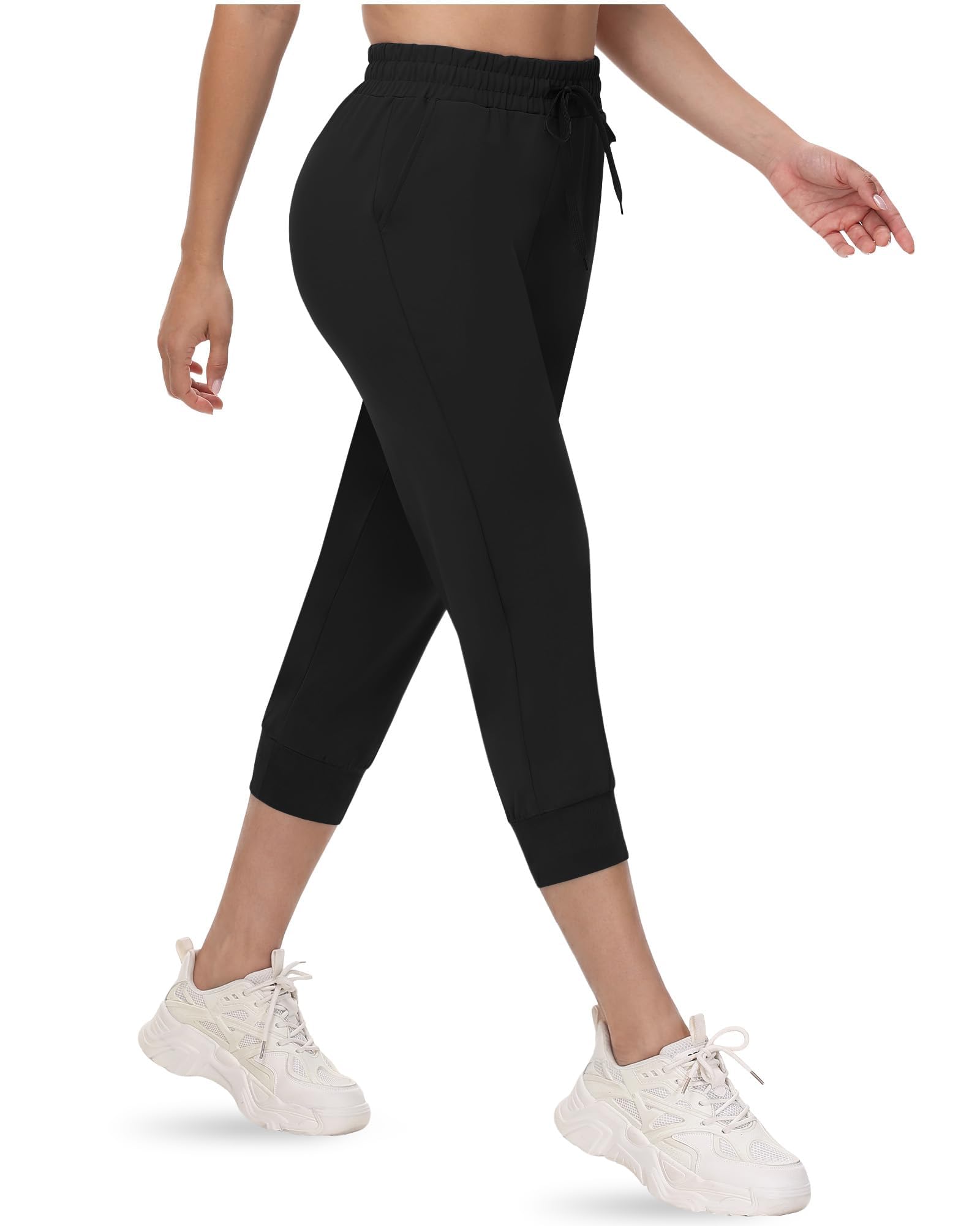 Joggers for Women with Pockets - 27"/20" Womens Sweatpants Yoga Lounge Relaxed-fit Pants for Workout Running