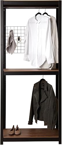 Miniatura 7 de Best Home Fashion kepsuul Estantería y almacenamiento de 4 estantes con barra de luz LED, fácil montaje y modular totalmente personalizable