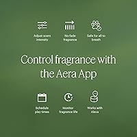 Vista 7 de Aera Pear Brulee - Aceite Esencial para el Hogar - Fragancia Deliciosa y Encantadora - Notas de Vainilla y Avellana - Recarga de Aroma - Funciona