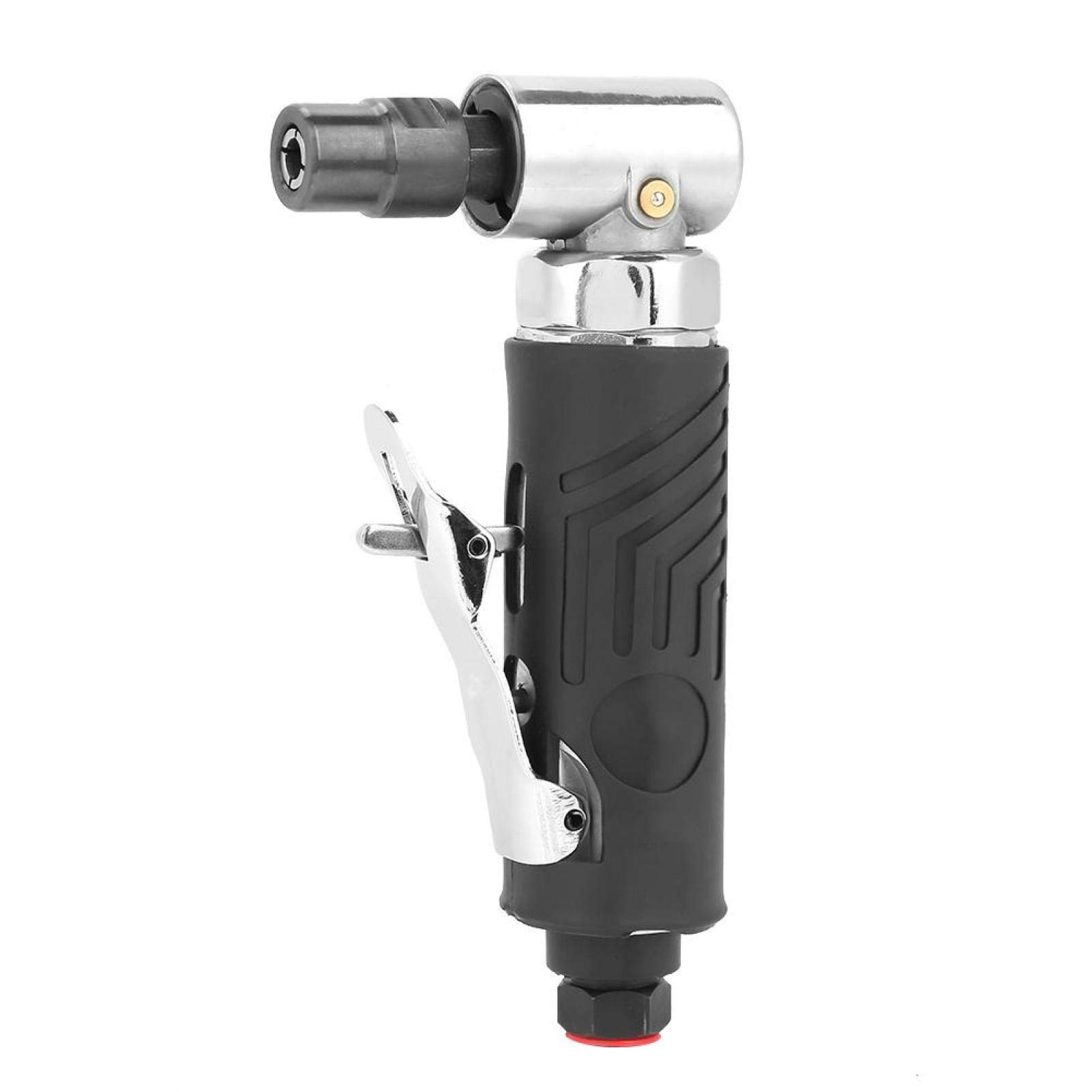 Air Die Grinder,AG-315 1/4BSP Right Angle 2000RPM Lightweight Power Tool Mini Right Angle Air Die Grinder 90 Degree Die Grinder Grinder Tool Ergonomic Grip,for Grinding Trimming Polishing
