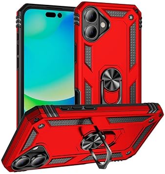 GPACK iPhone 16 ile uyumlu K l f Vega Sert Silikon Tank Standl  Y z kl  M knat sl , K rm z