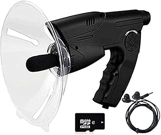 Listening Device, Bird Observing Listening Recording Device,Bionic Ear Electronic Digital Device Sound Amplifier 5 Hours Sound Recording (Free SD Card and Headset),Upgrade Style