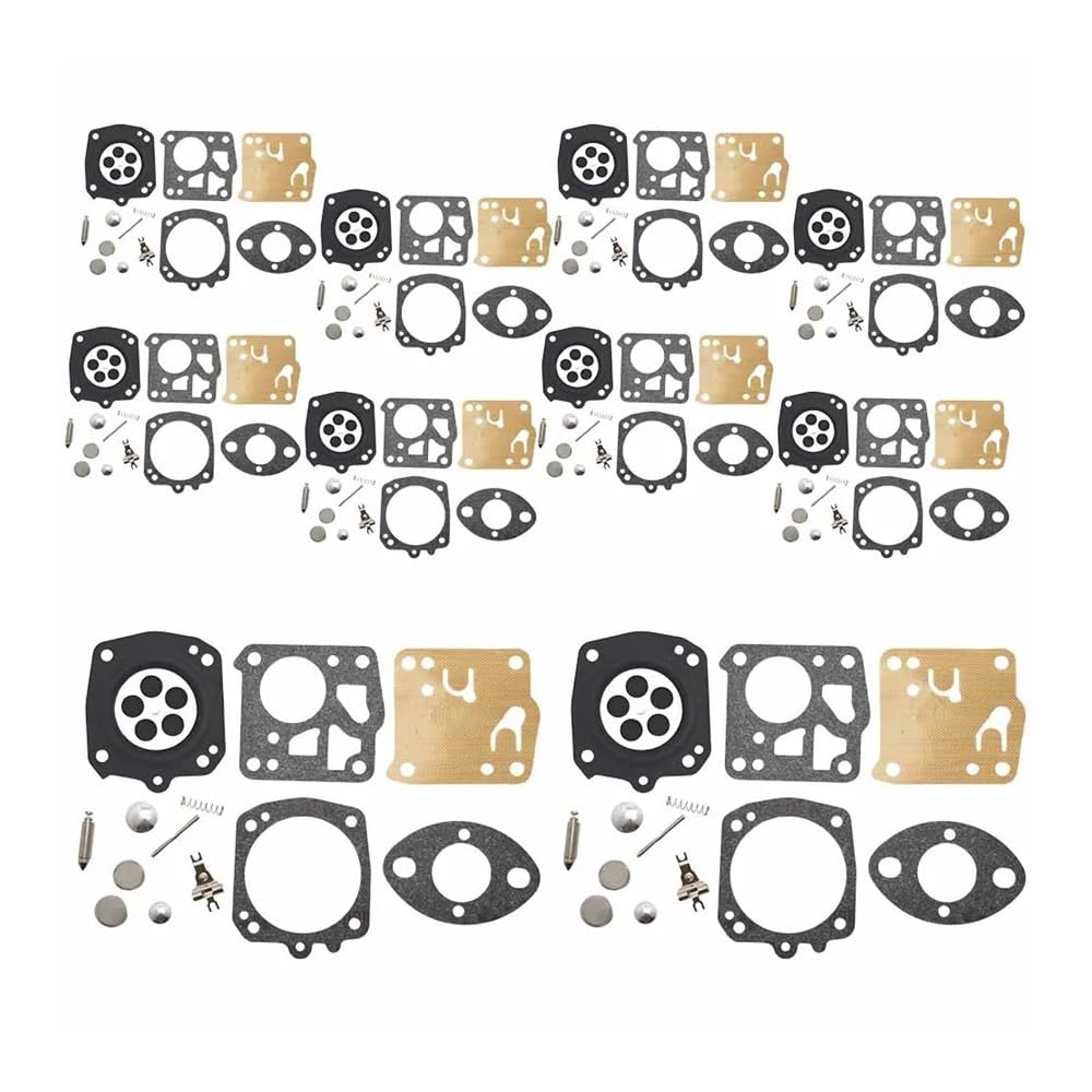 Dfzrwkhba One Color 10Pcs Carburetor Carb Repair Kit For Husqvar 266 268 272 281 288 272Xp 61 162 Chainsaw Tillotson Rk-23Hs