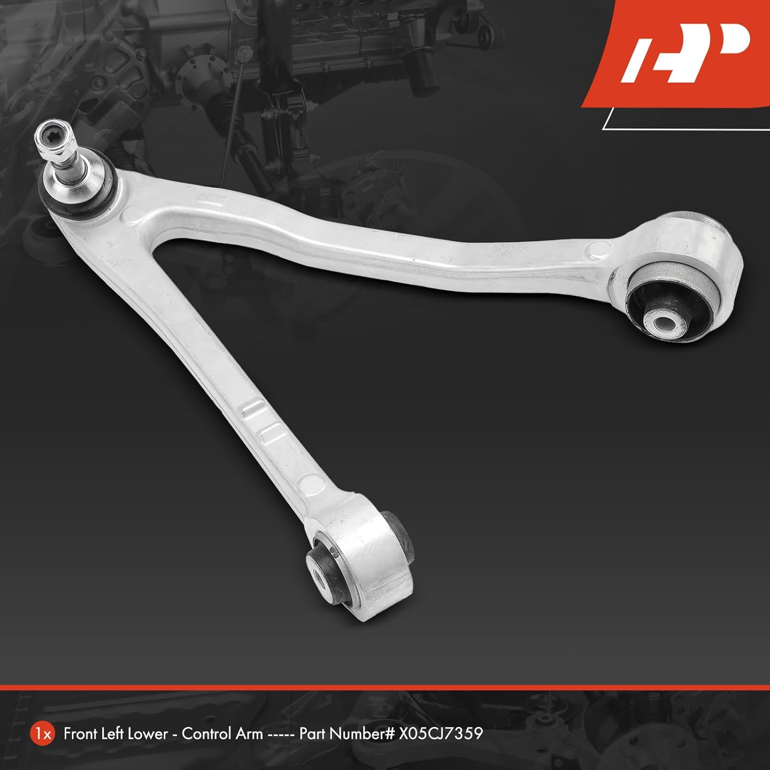 A-Premium Front Left lower Control Arm, with Ball Joint and Bushing, Compatible with BMW I01 Series - i3 2014 2015 2016 2017 2018 2019, RWD Only