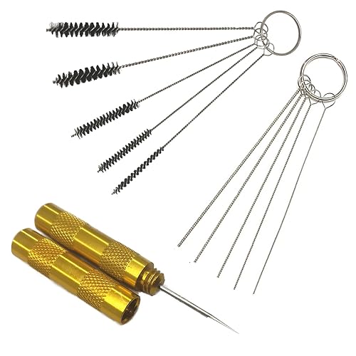 Joyangy Airbrush Cleaning Kit, Spray Gun Cleaning Brush Kit, Air