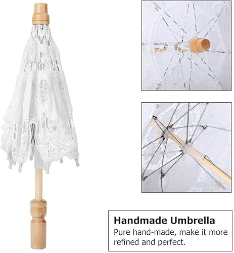 Miniatura 4 de Paraguas de encaje negro, sombrilla plegable de encaje hecho a mano, para boda, novia, para mujeres, decoración de fiesta, baile y fotografía