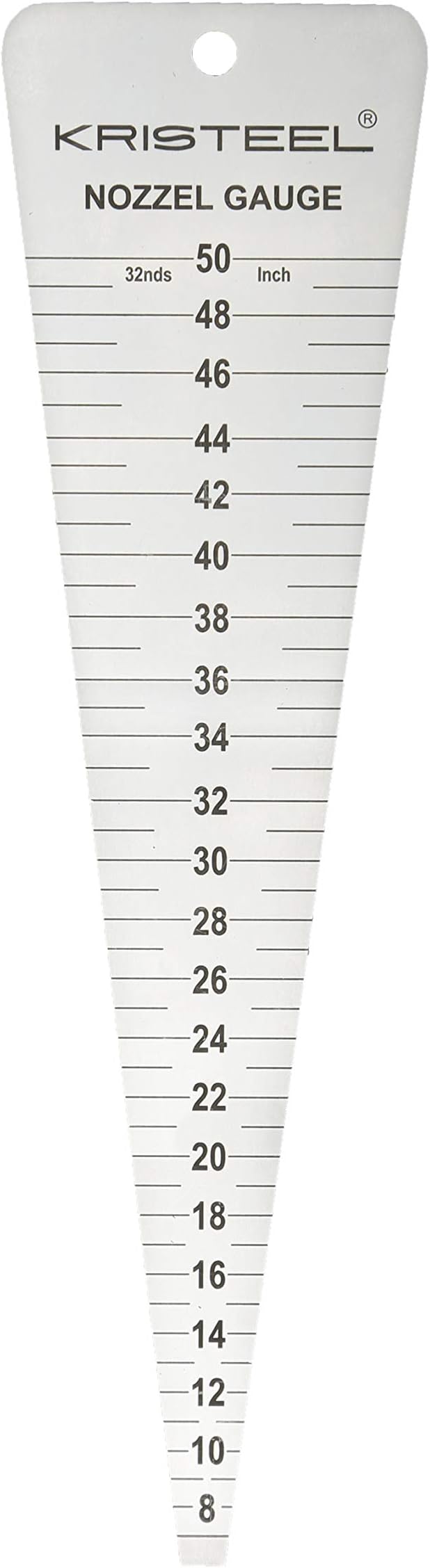 Nozzle Gauge (8 to 50 Inch & 6.45 to 39.72mm)