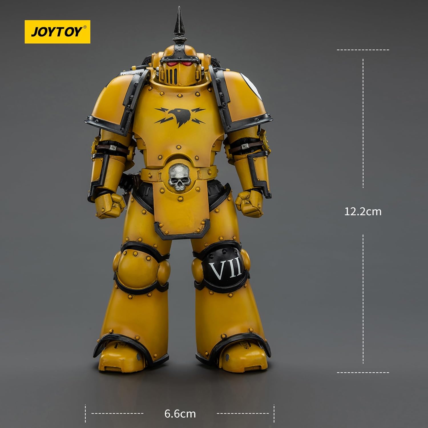 JOYTOY Warhammer 40k Imperial Fists MK LLL Tactical Legionary 1/18 Action Figure Collect and Display Model