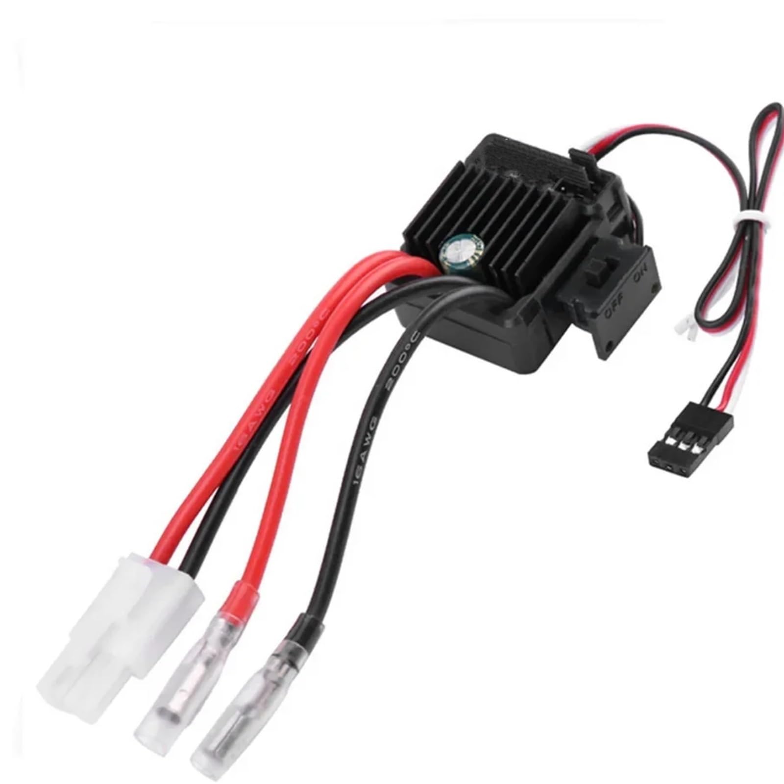 Per Rock 1060 1/10 Spazzolato ESC 60A 2-3S Impermeabile Elettrico Regolatore Di Velocità Touring Cars Per Buggy Camion Crawler RC Parti Accessori Unidirezionale ESC