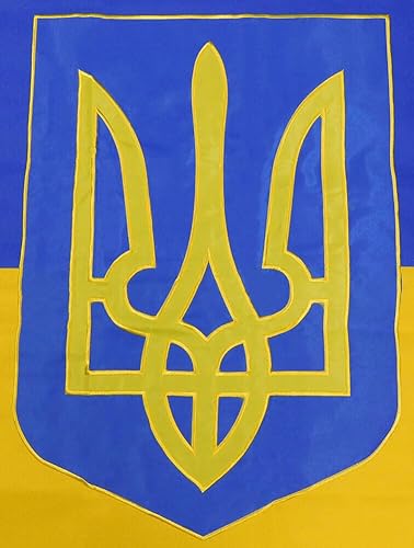 Miniatura 6 de Premium 6x10 Embroidered Sewn Ukraine Ukrainian Large 6'x10' 600D Nylon Flag