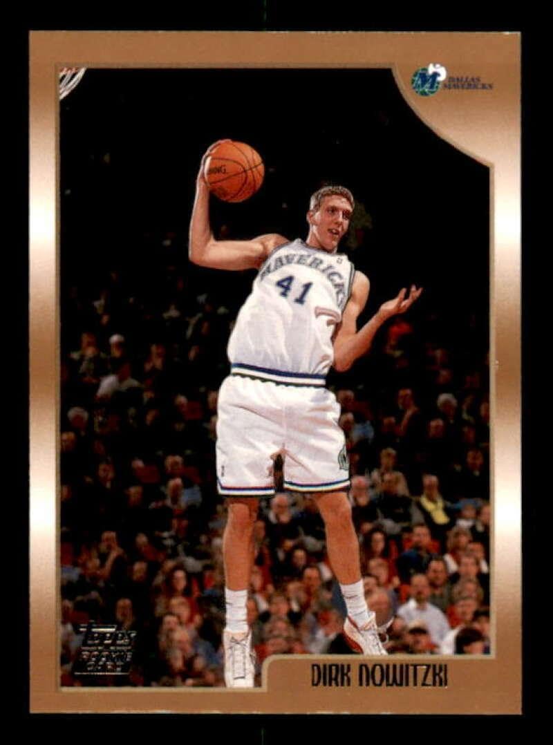 Dirk Nowitzki Rookie Card 1998-99 Topps #154 - Basketball Slabbed Rookie Cards