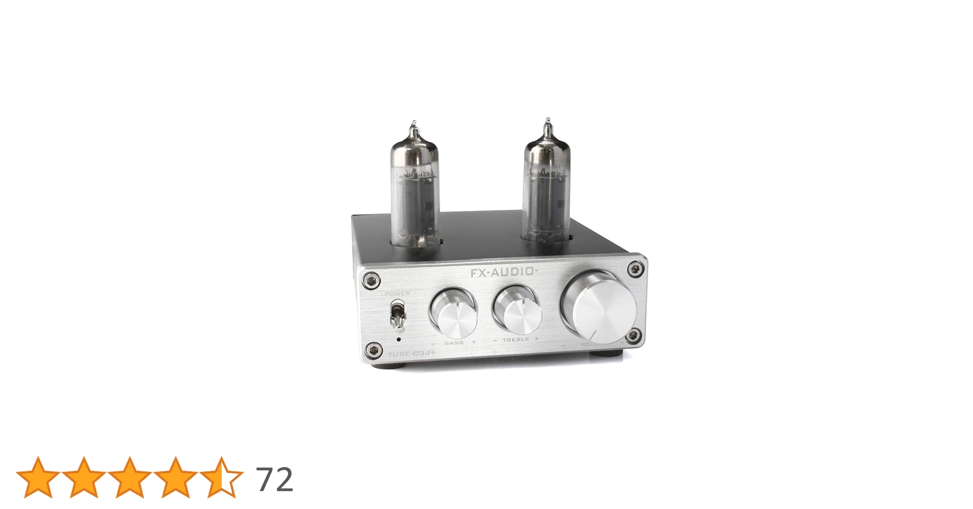 Amazon.co.jp: FX-AUDIO- TUBE-03J+ [シルバー]トーン