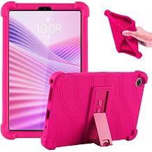 Lenovo Tab One 8.7" / K9 TB305FU2025 Case, Soft Silicone Shockproof Hybrid Shell Back Cover for Lenovo Tab One 8.7"/K9 TB305FU2025 Pink