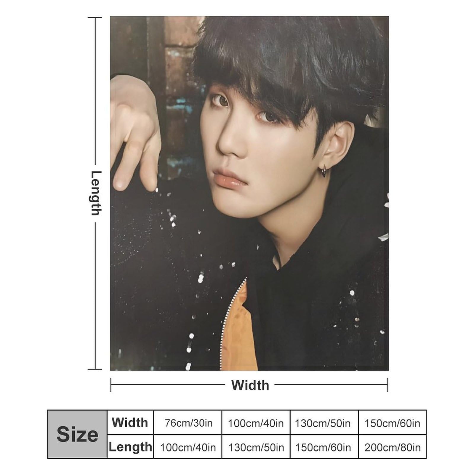 BTS SUGAブランケットセット Amazon.co.jp: BTS SUGA ブランケット 掛け毛布 洗える 耐久性