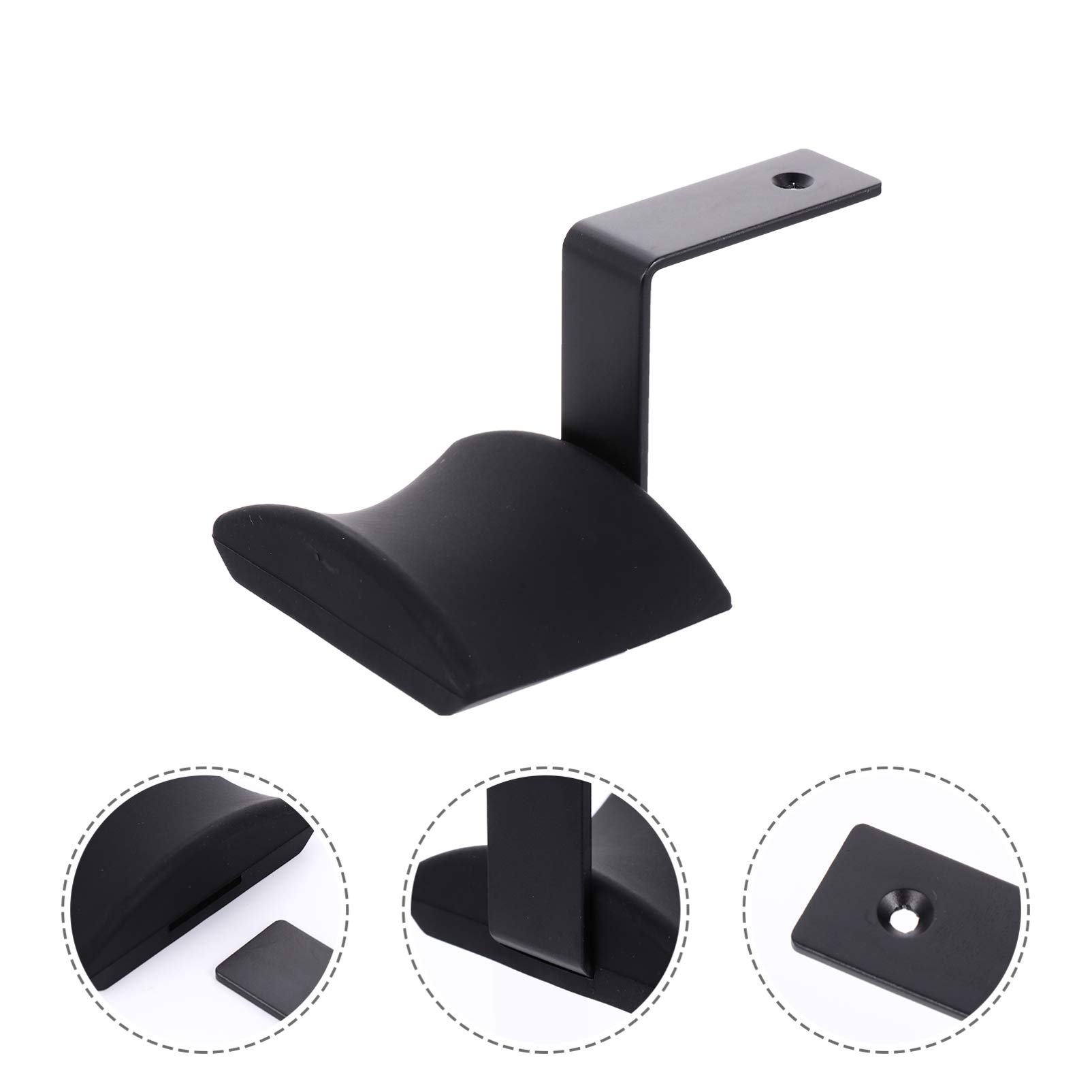 jojofuny 3piezas Soporte para Auriculares De y Montaje Adhesivo Compatible con Headsets De Pc Gaming y Audio Diseño y Múltiples