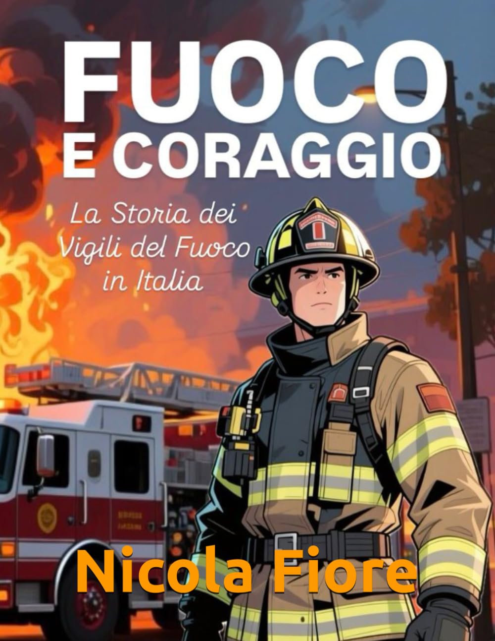 FUOCO E CORAGGIO: La Storia dei Vigili del Fuoco in Italia (EROI IN DIVISA)