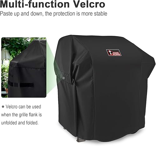 Miniatura 3 de Funda Kingkong 7130 para parrilla Weber Genesis II de 3 quemadores y parrillas Genesis 300, incluye cepillo, pinzas y termómetro