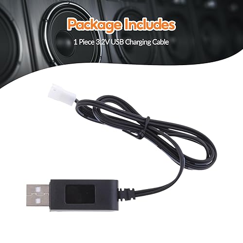 Miniatura 3 de Cable cargador USB de batería de 3.2V para juguetes V912MJX F45 RC