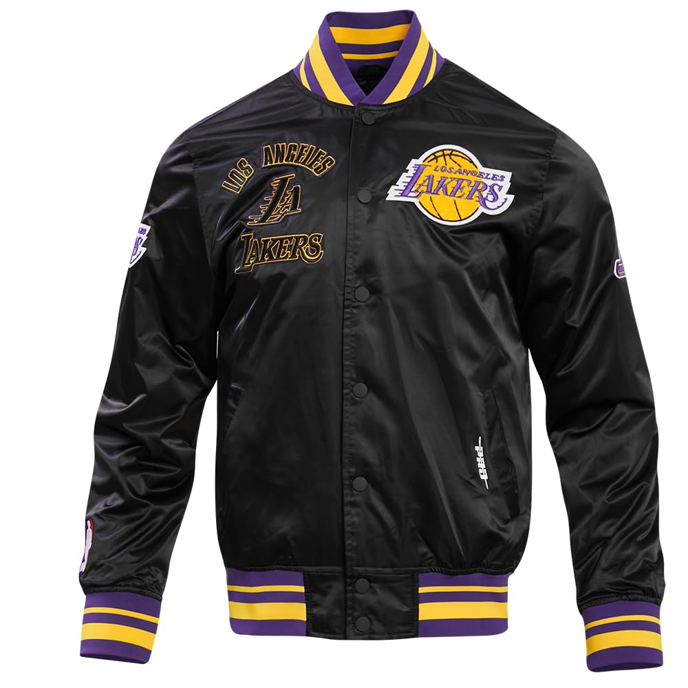 Pro Standard Mens NBA Retro Classics Satin Jacket