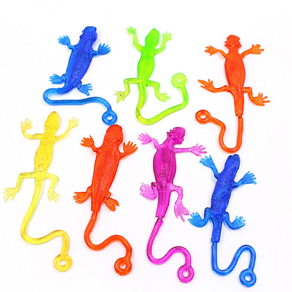 Sponsored Ad – Alipis 20Pcs Stretchy Hands Lizard Toys – Sticky Gecko Rubber Lizards for Party Favors, Pinata Fillers, Goodie Bag Stuffers, Classroom Rewards, Birthday Party Favor & Goodie Bags Present for Kids