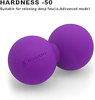 Vista 7 de 5BILLION FITNESS Pelota de Masaje de Maní, Doble Pelota de Lacrosse y Pelota de Masaje de Movilidad para Terapia Física, Herramienta de Masaje