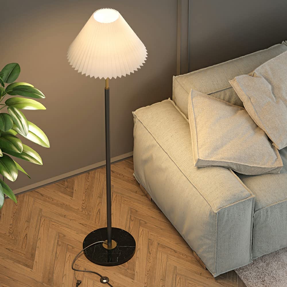 KKXXYQFC podłogowa Lampy podłogowe Styl Metalowy minimalizm stojąca do salonu Hotelowe biuro, 16,5" szer. x 65" wys.