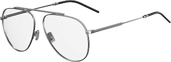 Dior DIOR 0221 Dark Ruthenium 59/14/150 Mens Eyewear Frame, Dark Tennis / 00 Demo Lens